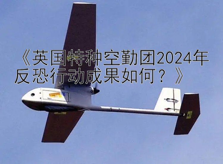 贵州快三 《英国特种空勤团2024年反恐行动成果如何？》